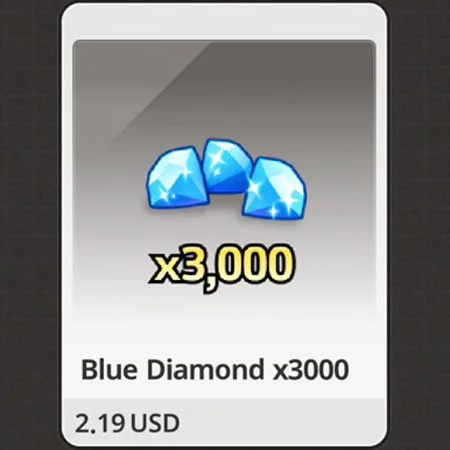 Blauer Diamant 3000